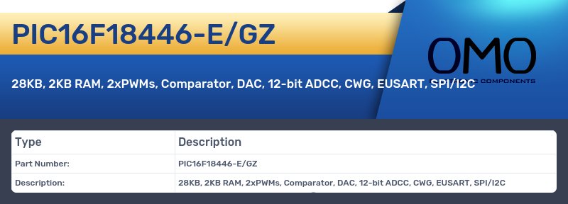 PIC16F18446-E/GZ
