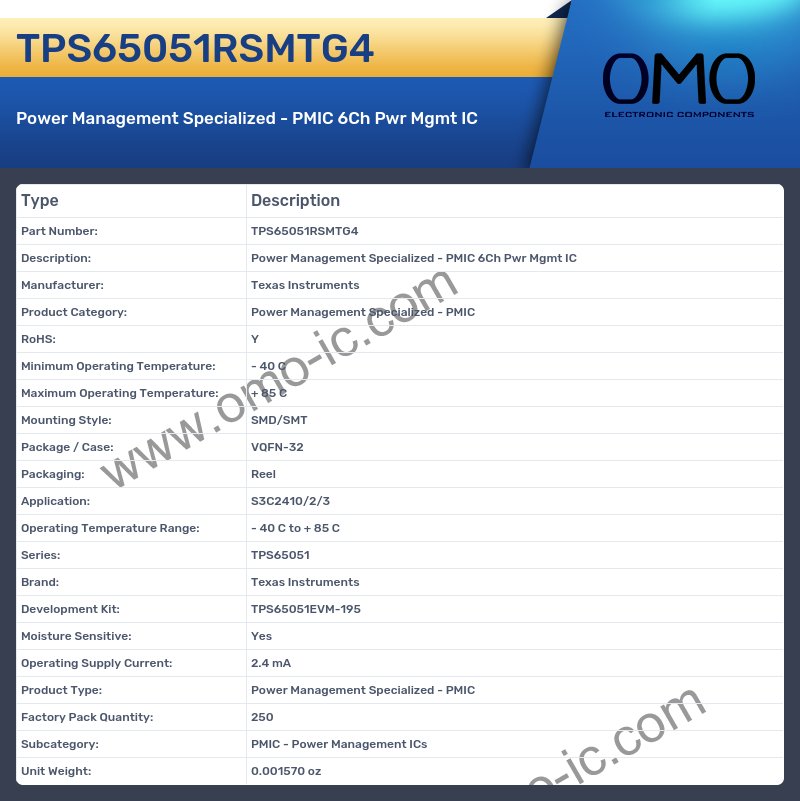 TPS65051RSMTG4