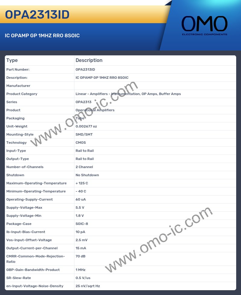 OPA2313ID
