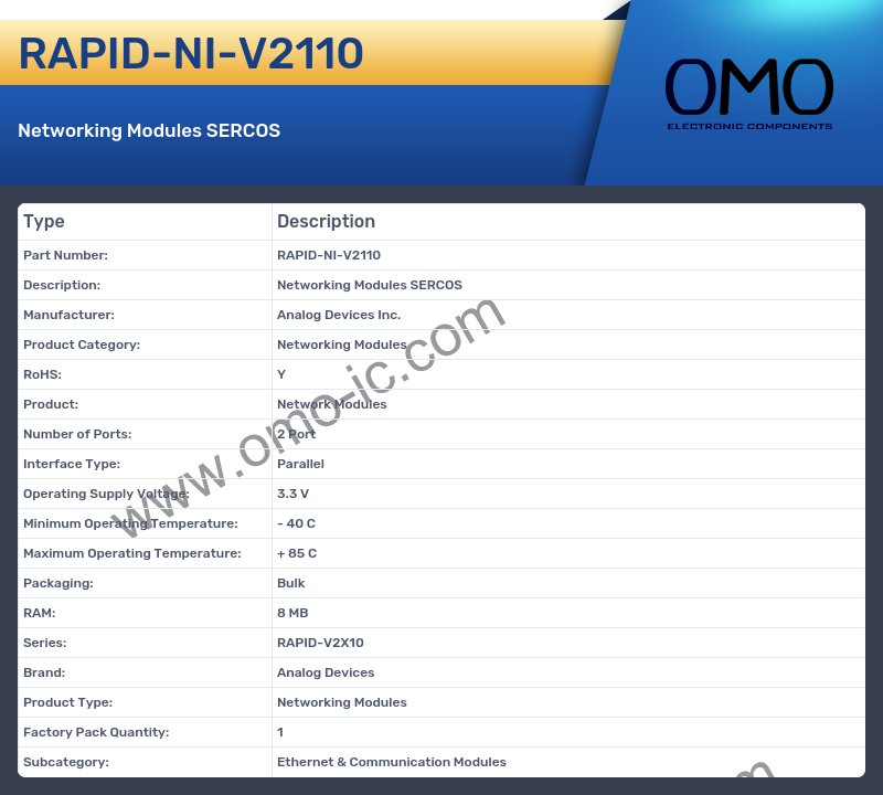 RAPID-NI-V2110