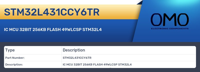 STM32L431CCY6TR