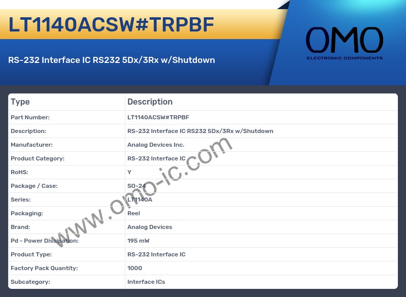 LT1140ACSW#TRPBF