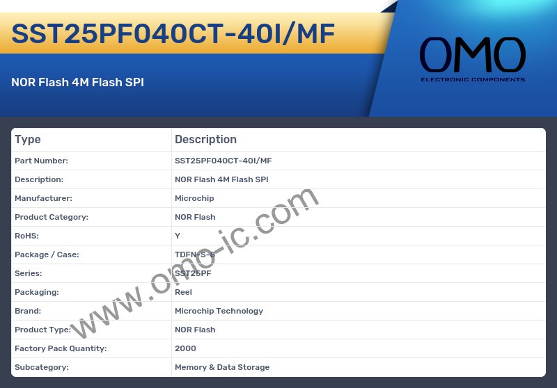 SST25PF040CT-40I/MF