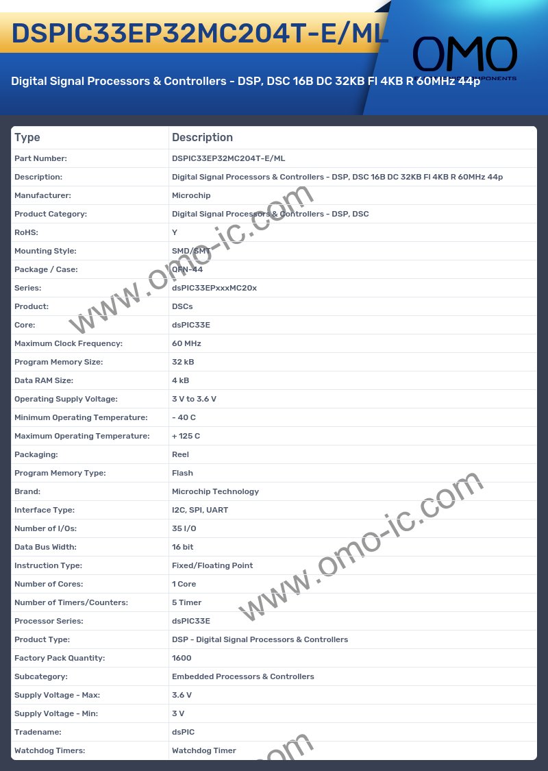DSPIC33EP32MC204T-E/ML