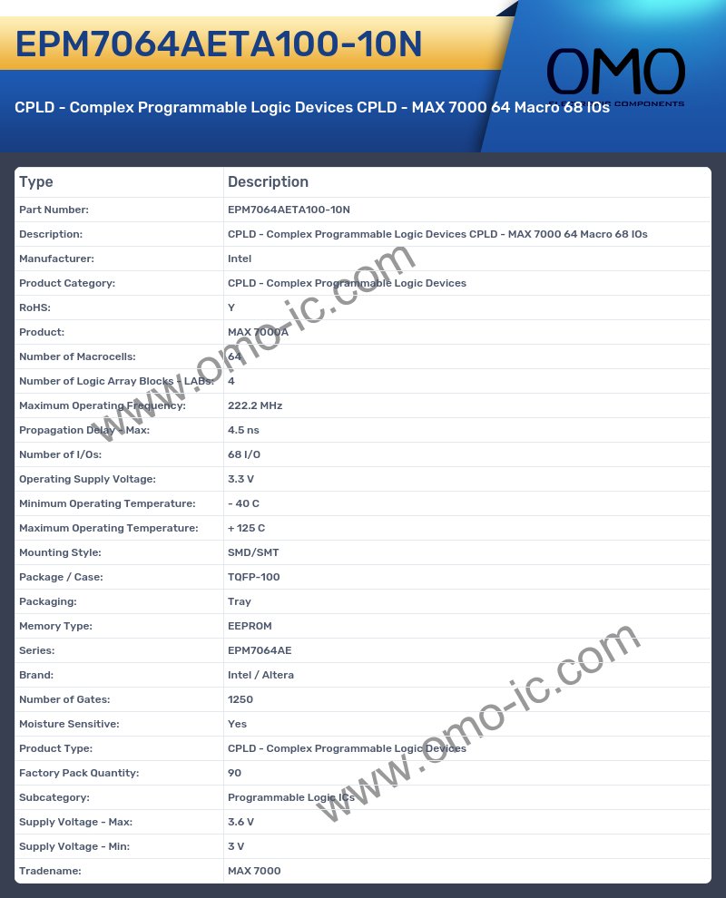 EPM7064AETA100-10N