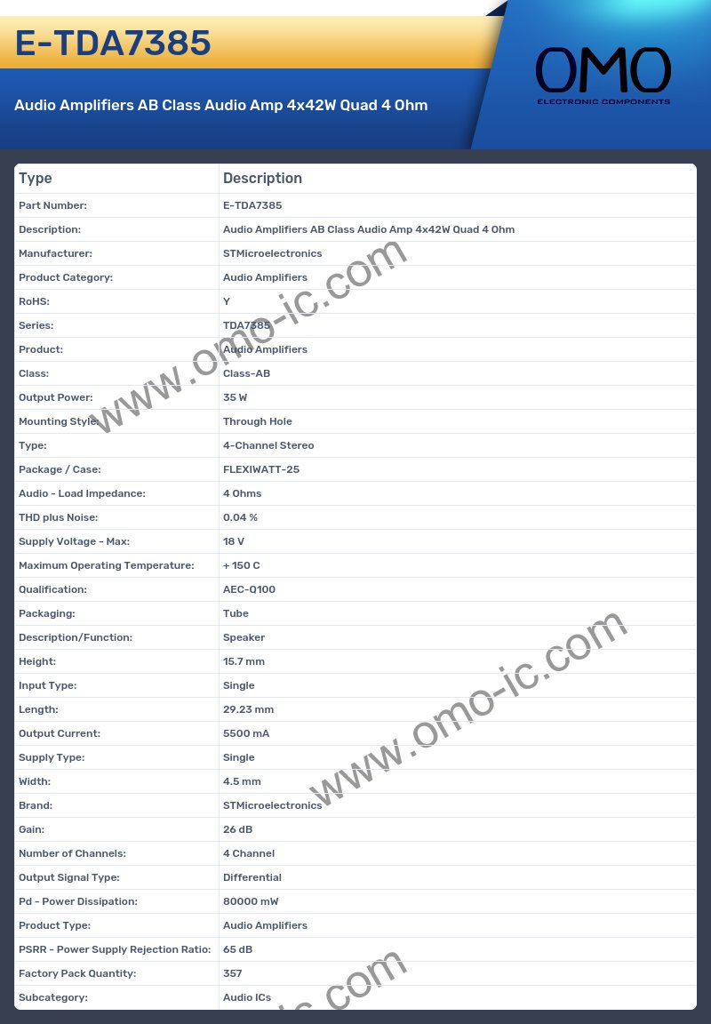 E-TDA7385
