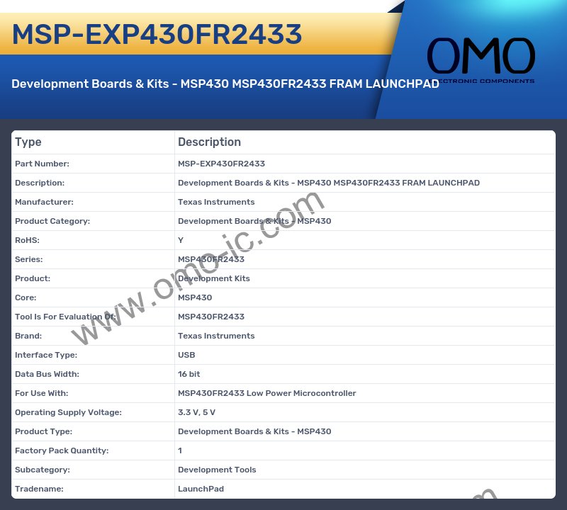 MSP-EXP430FR2433