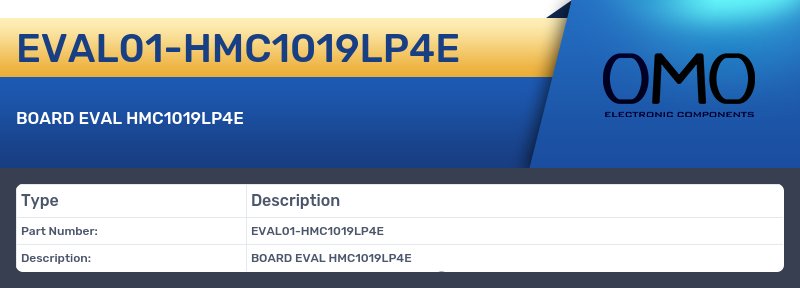 EVAL01-HMC1019LP4E