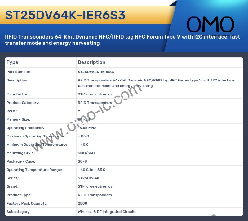 ST25DV64K-IER6S3