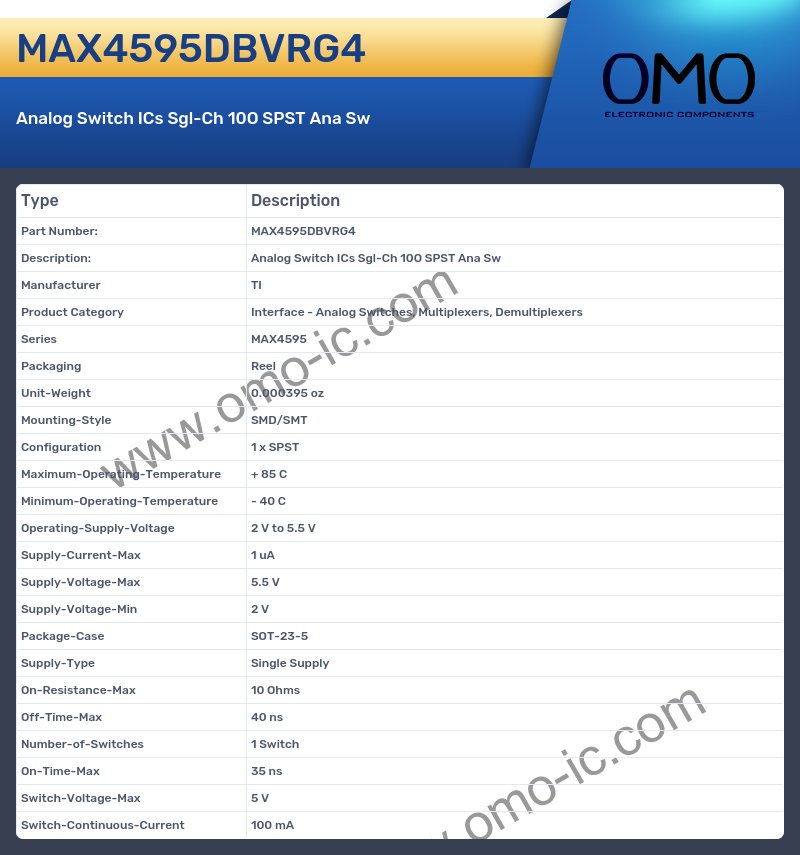 MAX4595DBVRG4