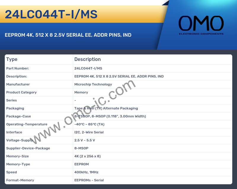 24LC044T-I/MS