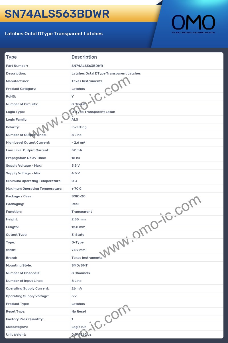 SN74ALS563BDWR
