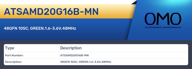 ATSAMD20G16B-MN