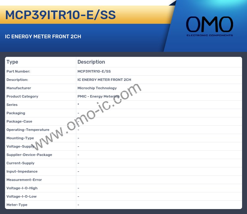 MCP39ITR10-E/SS