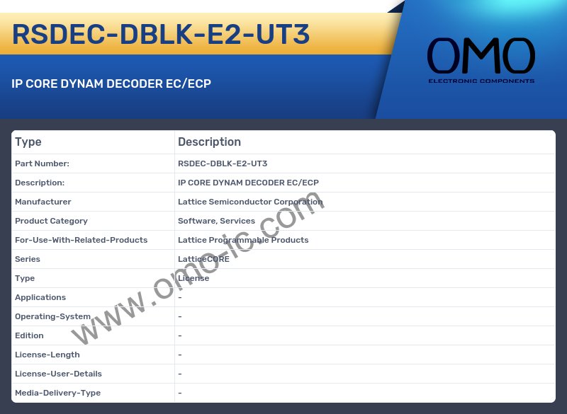 RSDEC-DBLK-E2-UT3