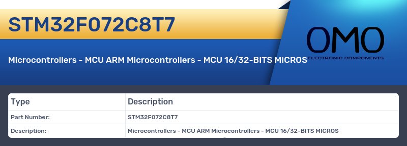 STM32F072C8T7