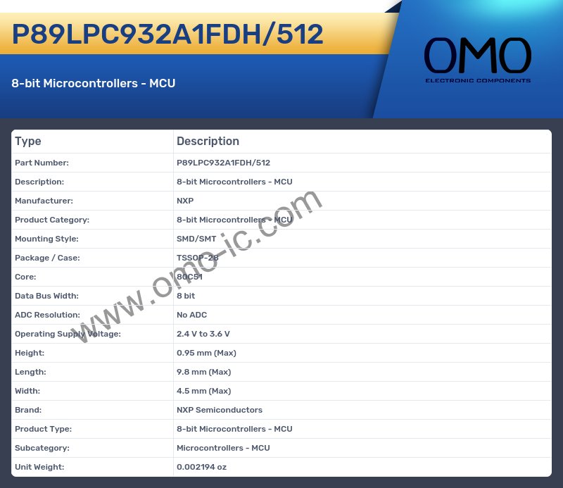 P89LPC932A1FDH/512