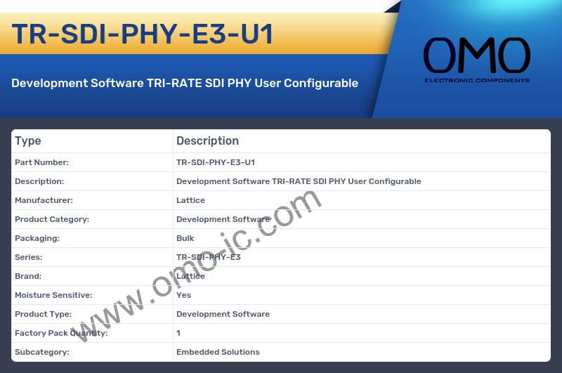 TR-SDI-PHY-E3-U1