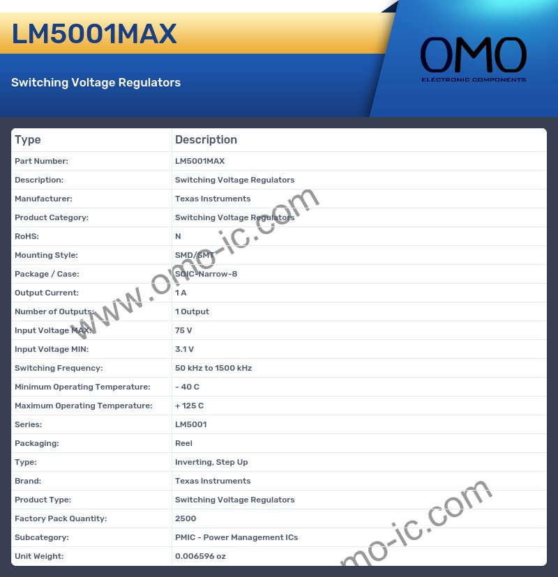 LM5001MAX