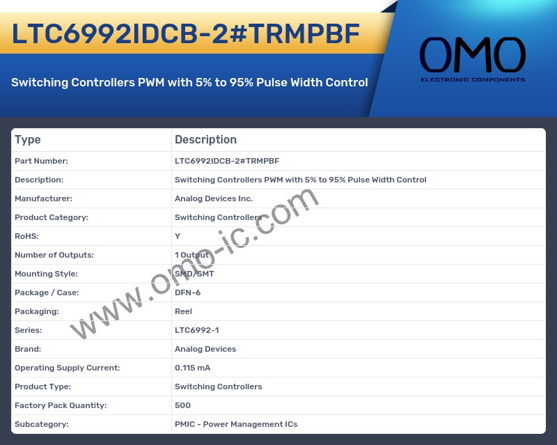 LTC6992IDCB-2#TRMPBF