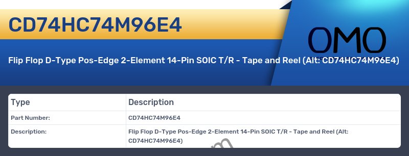 CD74HC74M96E4