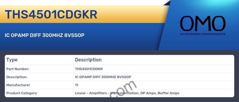 THS4501CDGKR