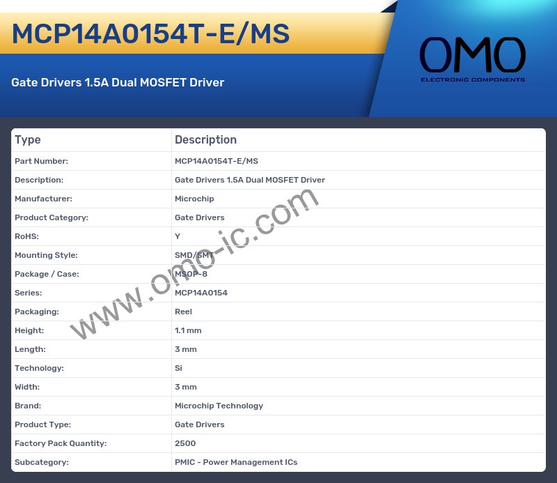 MCP14A0154T-E/MS