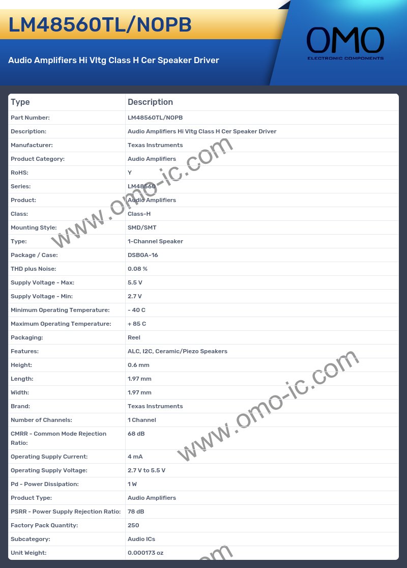 LM48560TL/NOPB