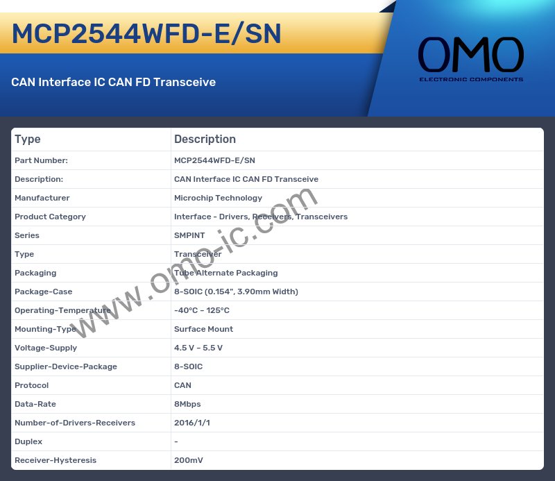 MCP2544WFD-E/SN
