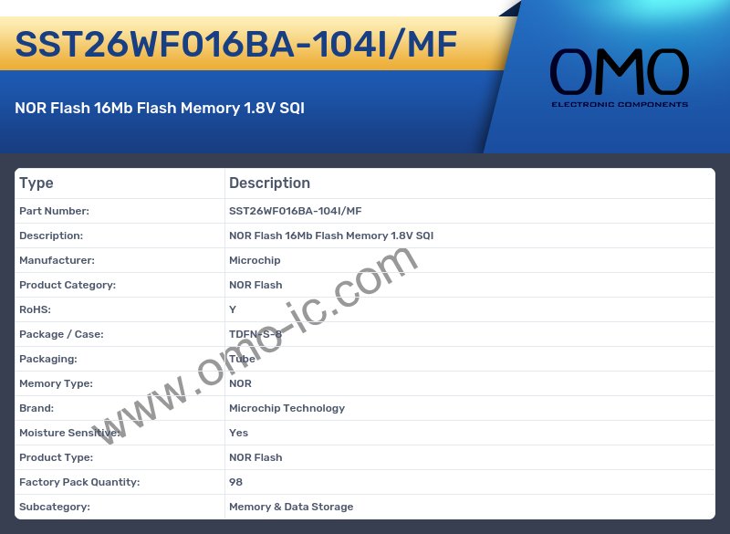 SST26WF016BA-104I/MF