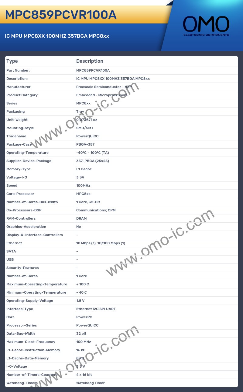 MPC859PCVR100A