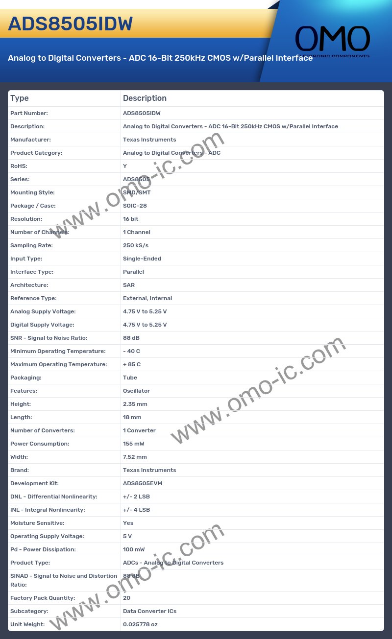 ADS8505IDW
