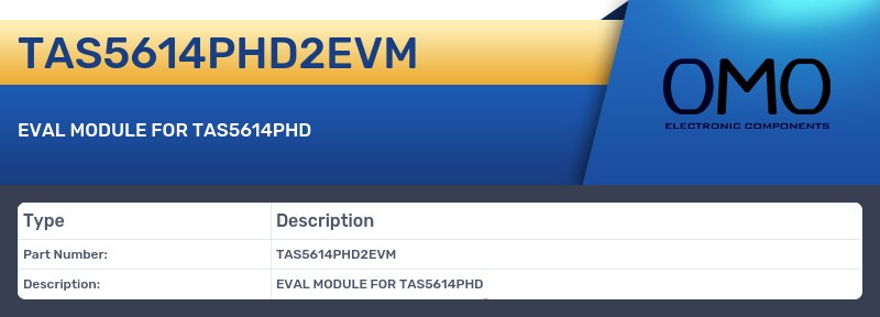 TAS5614PHD2EVM