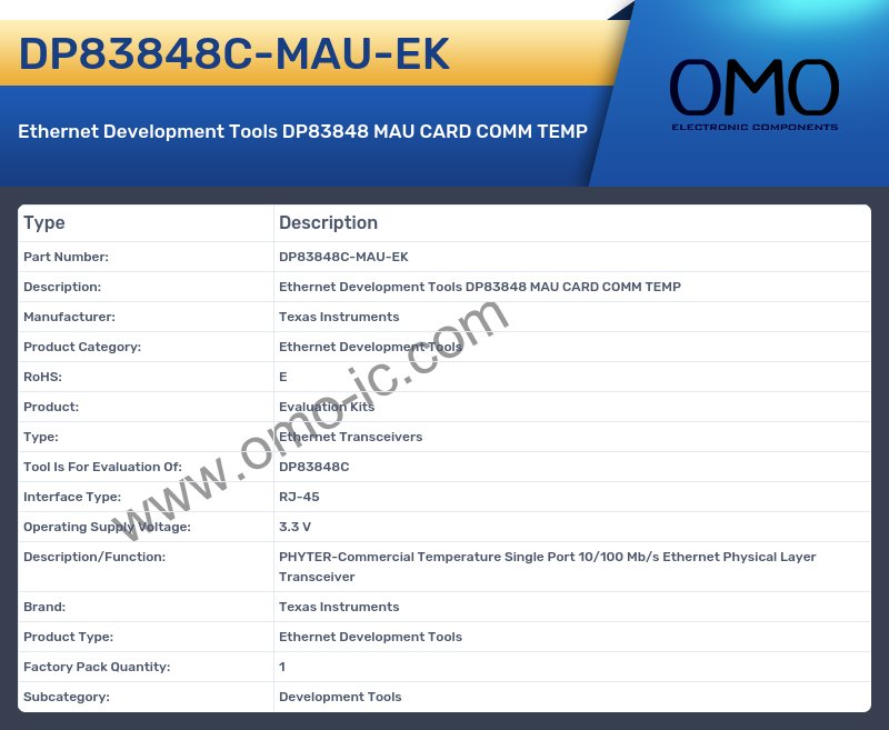 DP83848C-MAU-EK