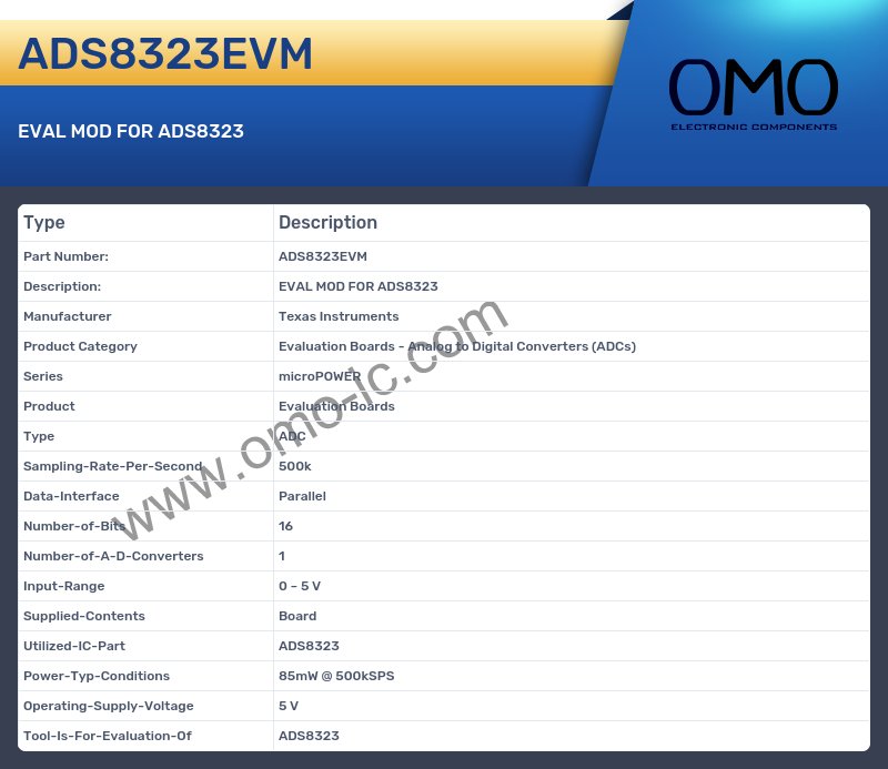 ADS8323EVM
