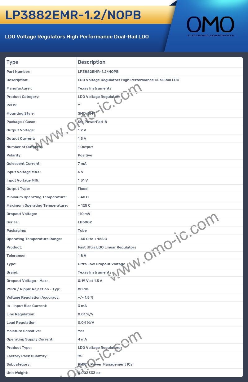 LP3882EMR-1.2/NOPB