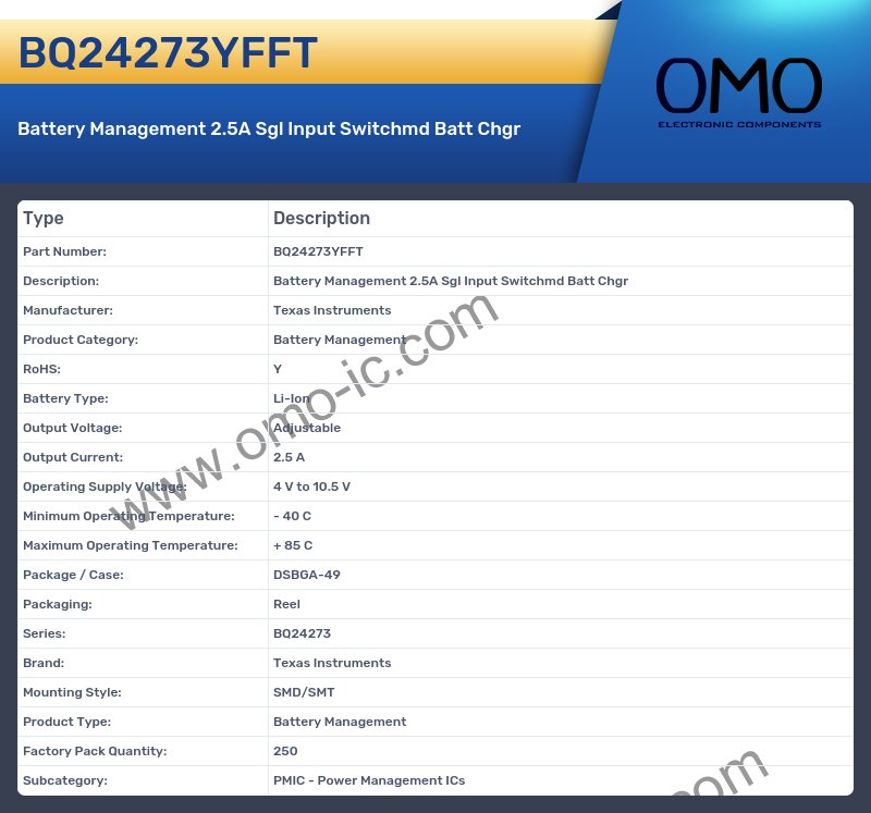 BQ24273YFFT