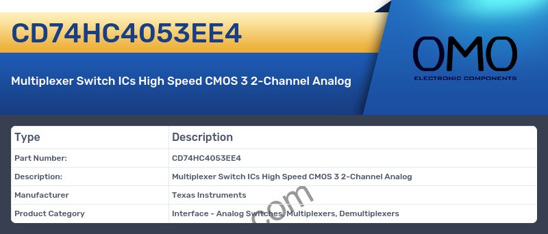CD74HC4053EE4