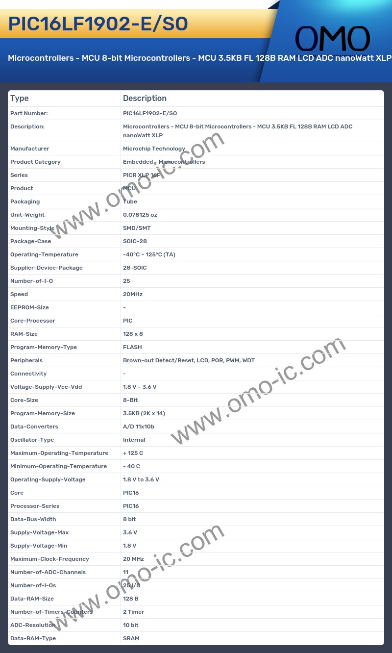 PIC16LF1902-E/SO