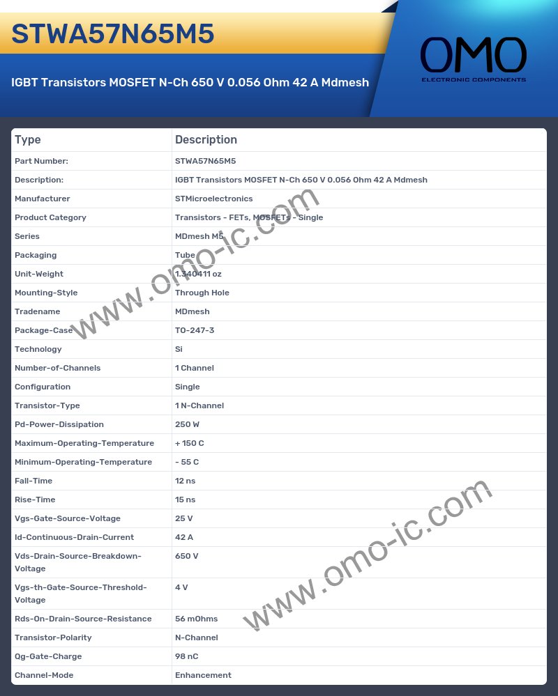 STWA57N65M5