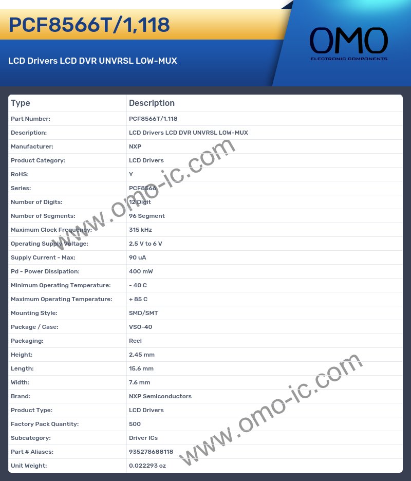 PCF8566T/1,118