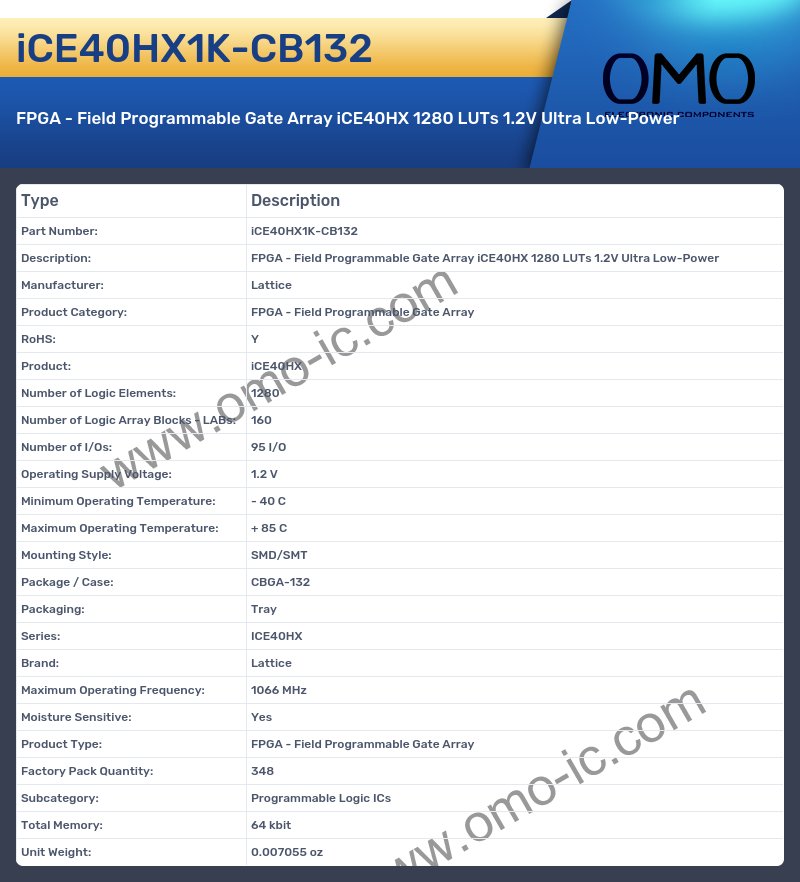iCE40HX1K-CB132
