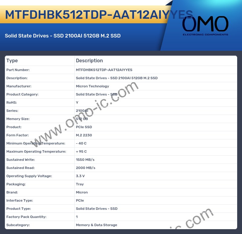 MTFDHBK512TDP-AAT12AIYYES