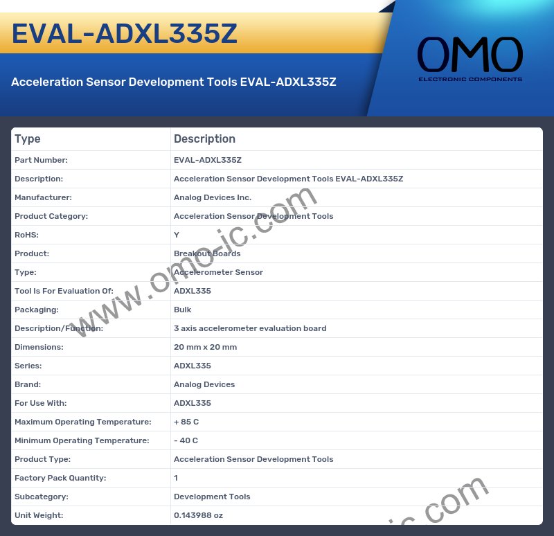 EVAL-ADXL335Z