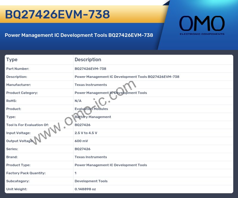 BQ27426EVM-738