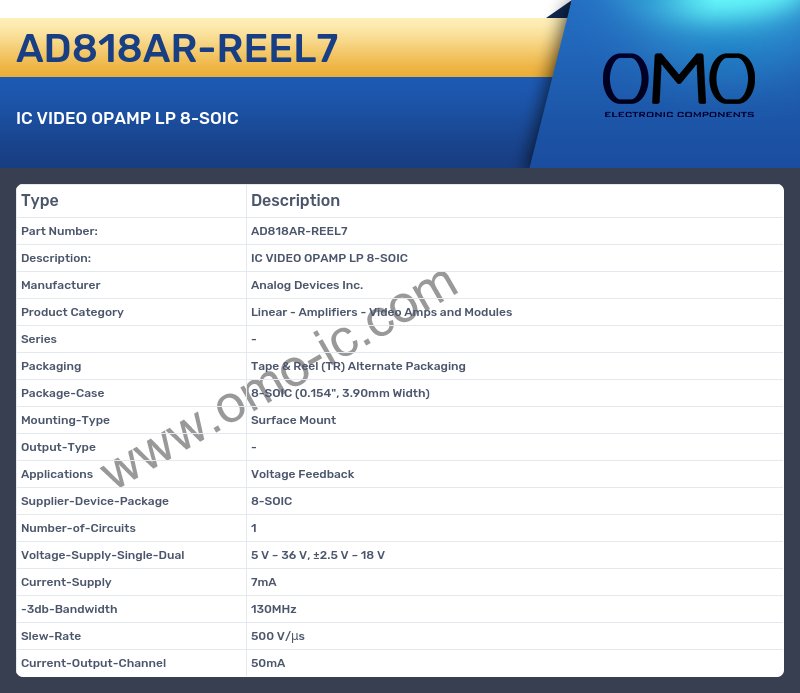 AD818AR-REEL7