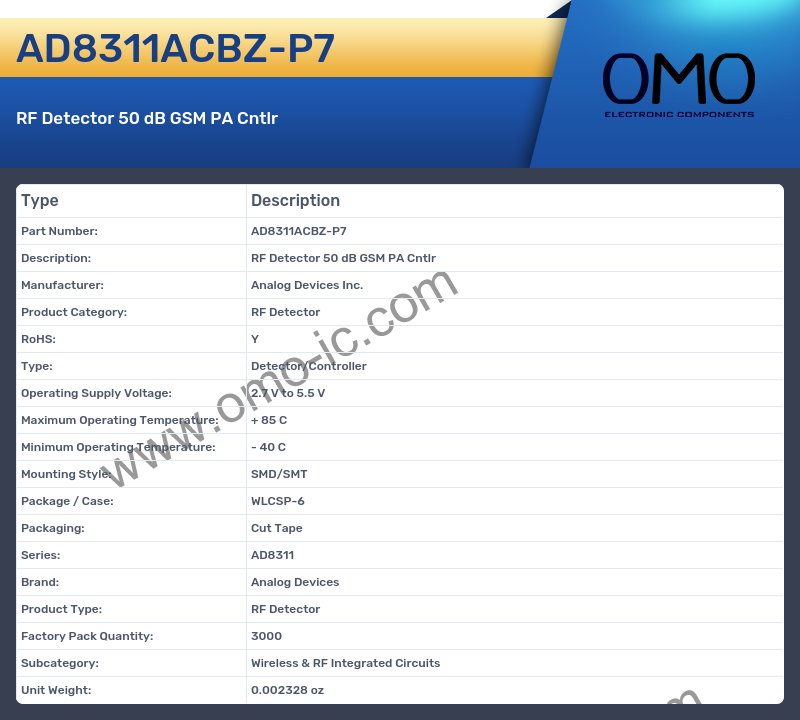 AD8311ACBZ-P7