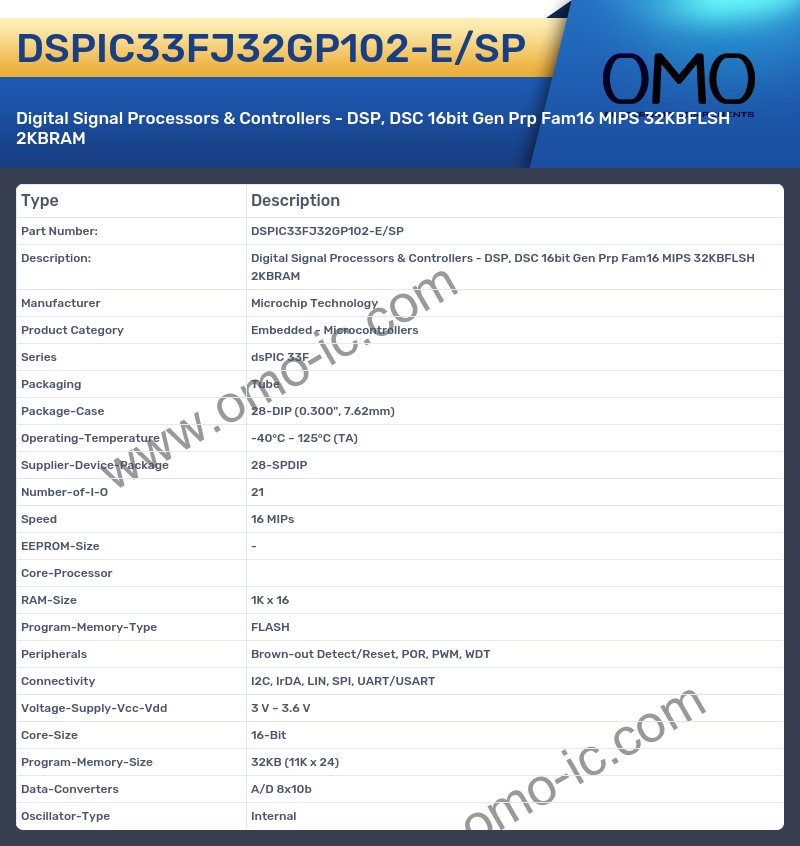 DSPIC33FJ32GP102-E/SP