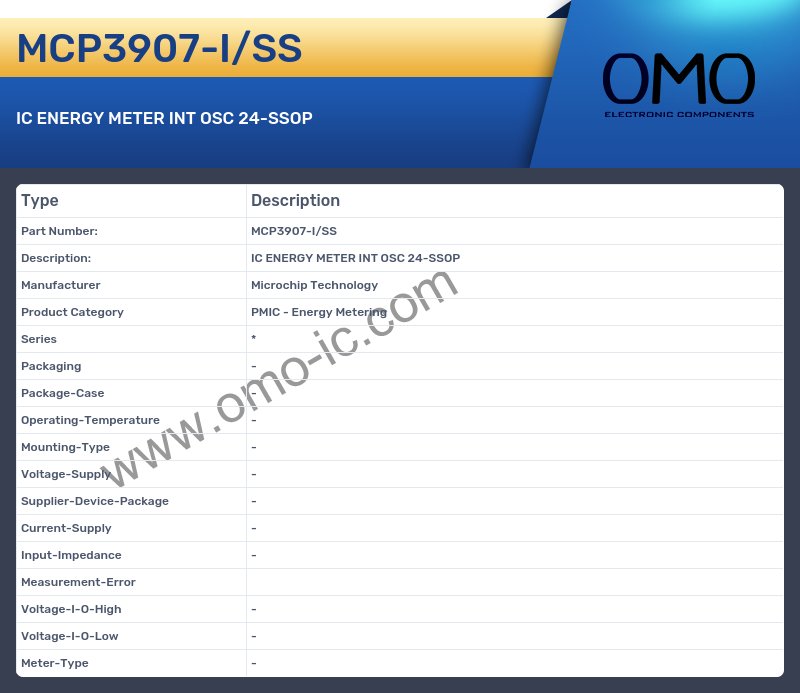 MCP3907-I/SS