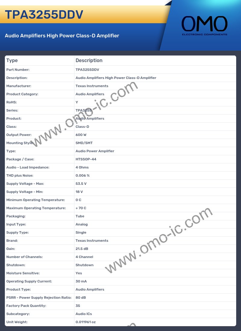 TPA3255DDV